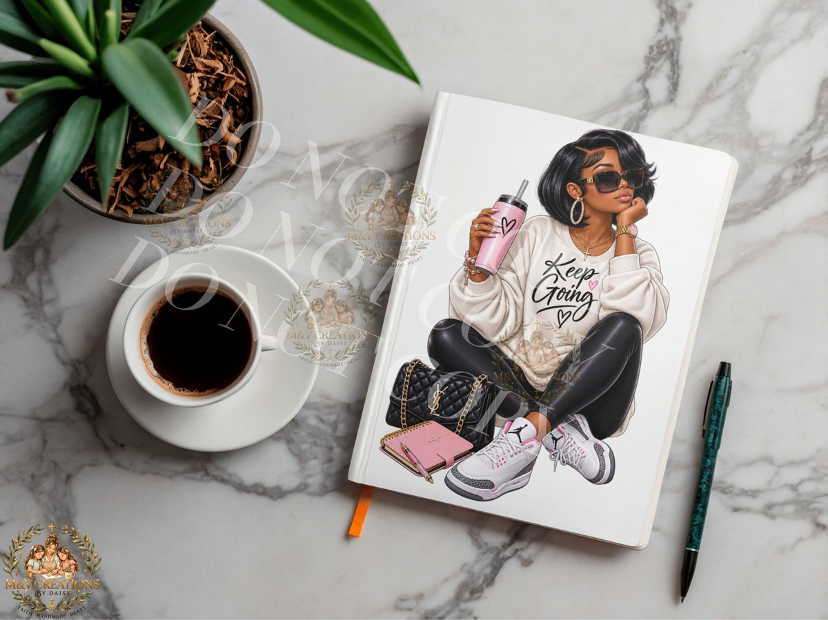 KEEP GOING  Journal Decal