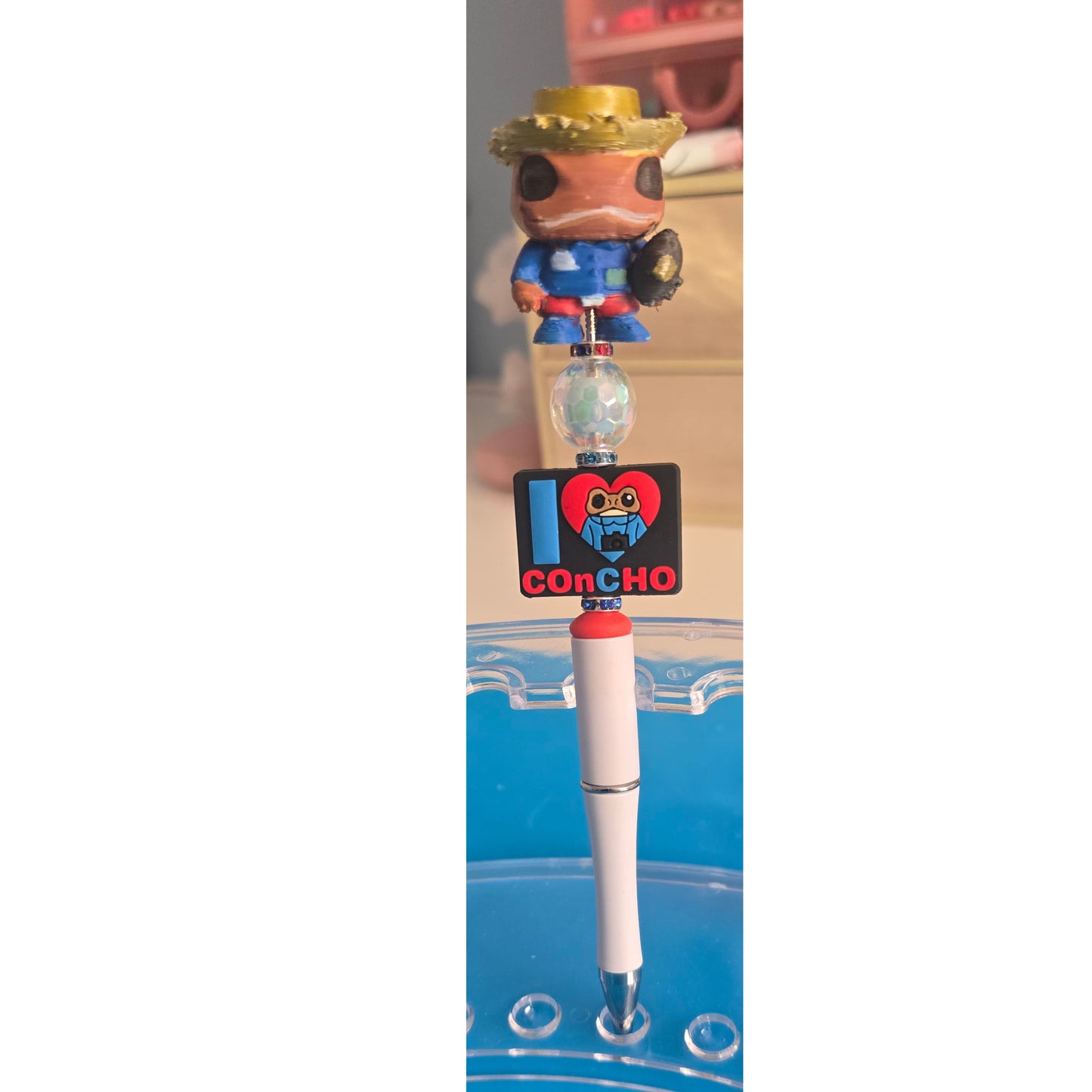 #98 Puerto Rico Concho Beaded pens