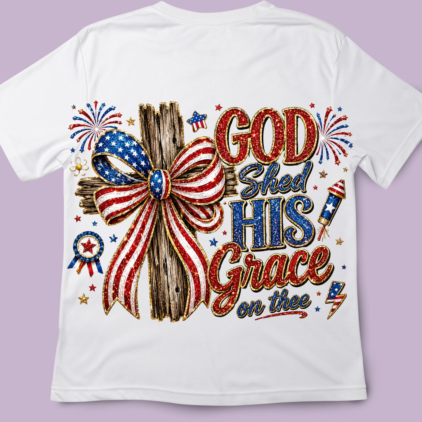 GOD Shed His Grace on Thee 4th of July