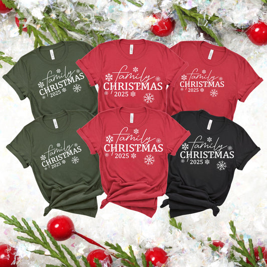 Family Christmas 2025 Shirts