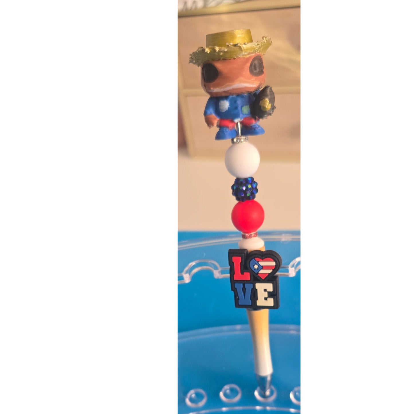 #98 Puerto Rico Concho Beaded pens