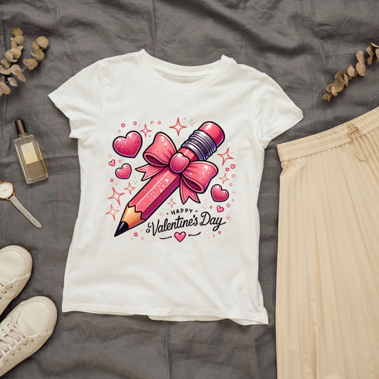 #301 Pencil Happy-Valentines-DayTeacher