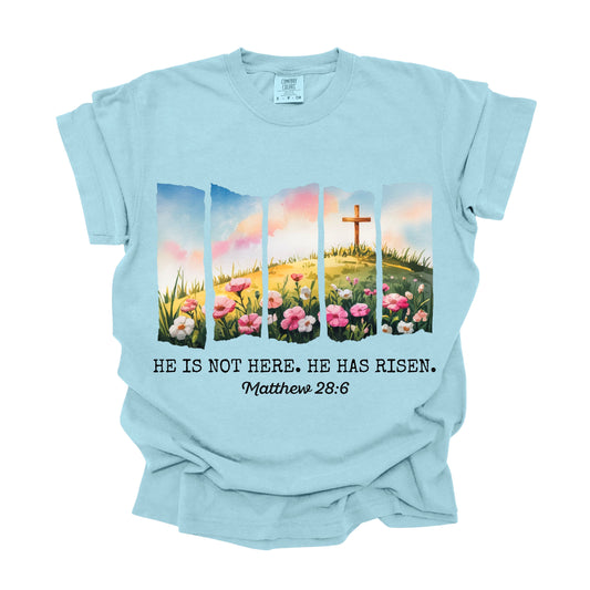 He Is Not here. He has Risen Math 28.6