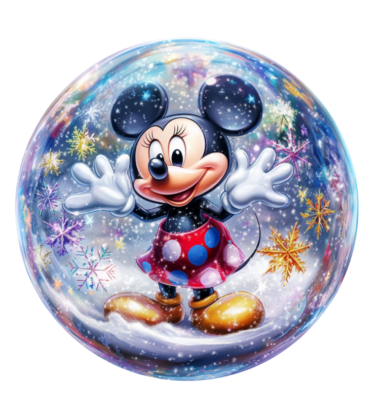 Ornament Decal Disney Characters