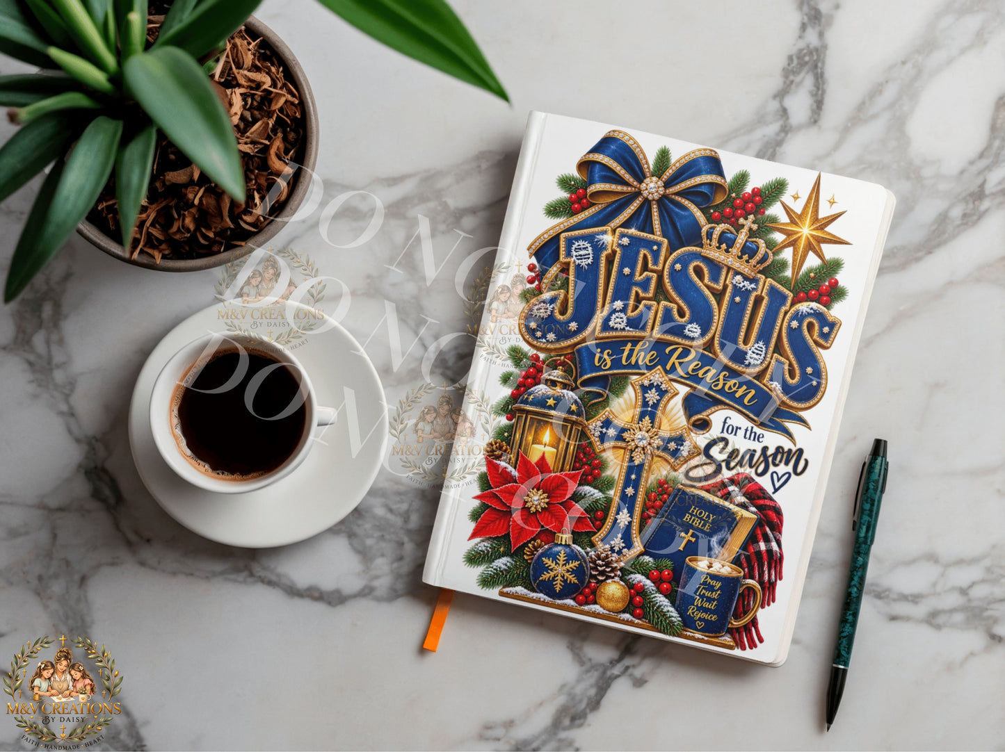 JESUS IS THE REASON FOR THE SEASON      Journal Decal