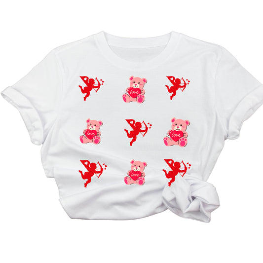 Bear Cupid Valentines   (Mel's Creation)