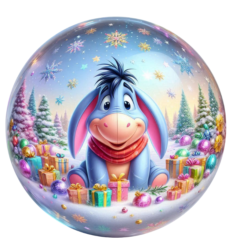 Ornament Decal Disney Characters