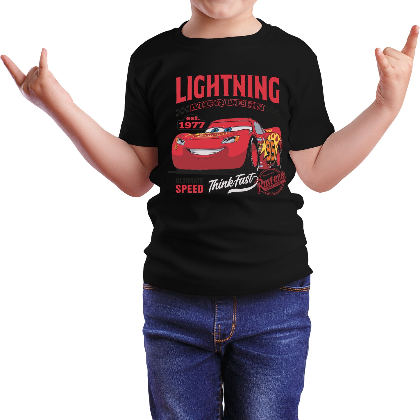 Lightening McQueen Speed   DTF Transfer ONLY