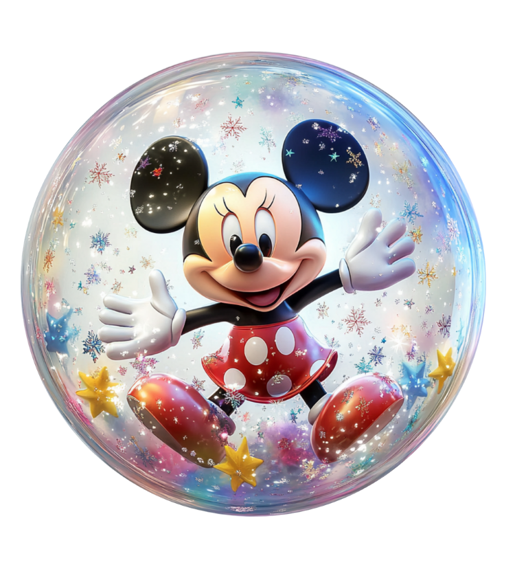 Ornament Decal Disney Characters