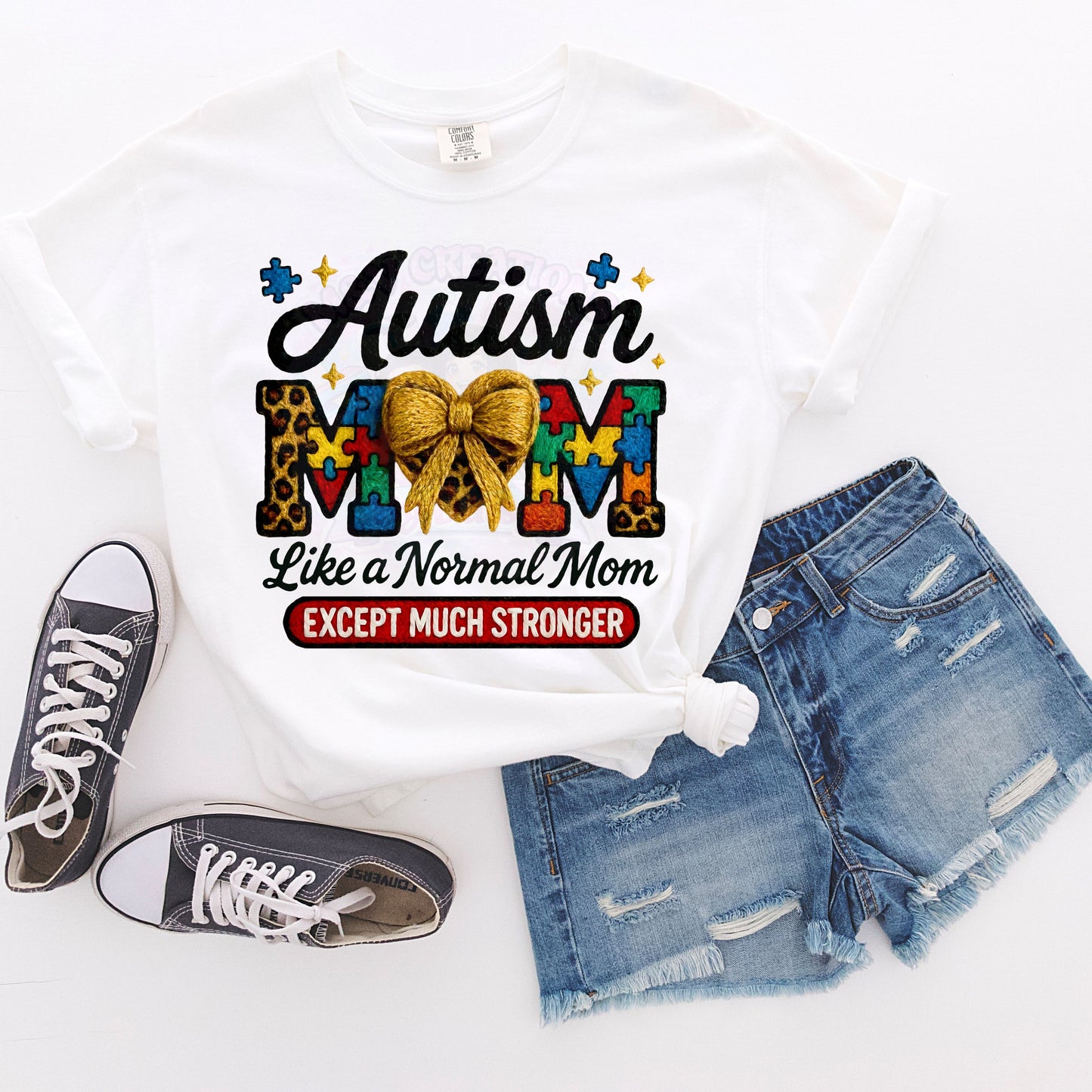 Autism-Mom-Like-Normal-Mom DTF Transfer