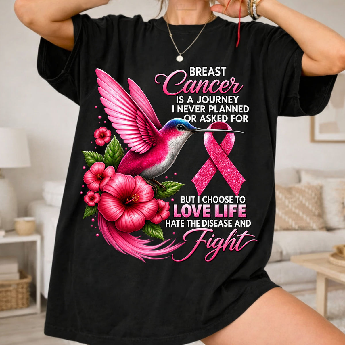 Breast cancer is a journey shirt