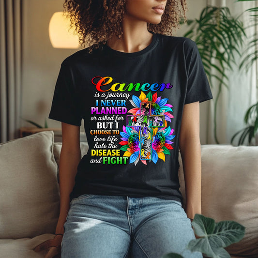 Cancer is a journey I never planned shirt