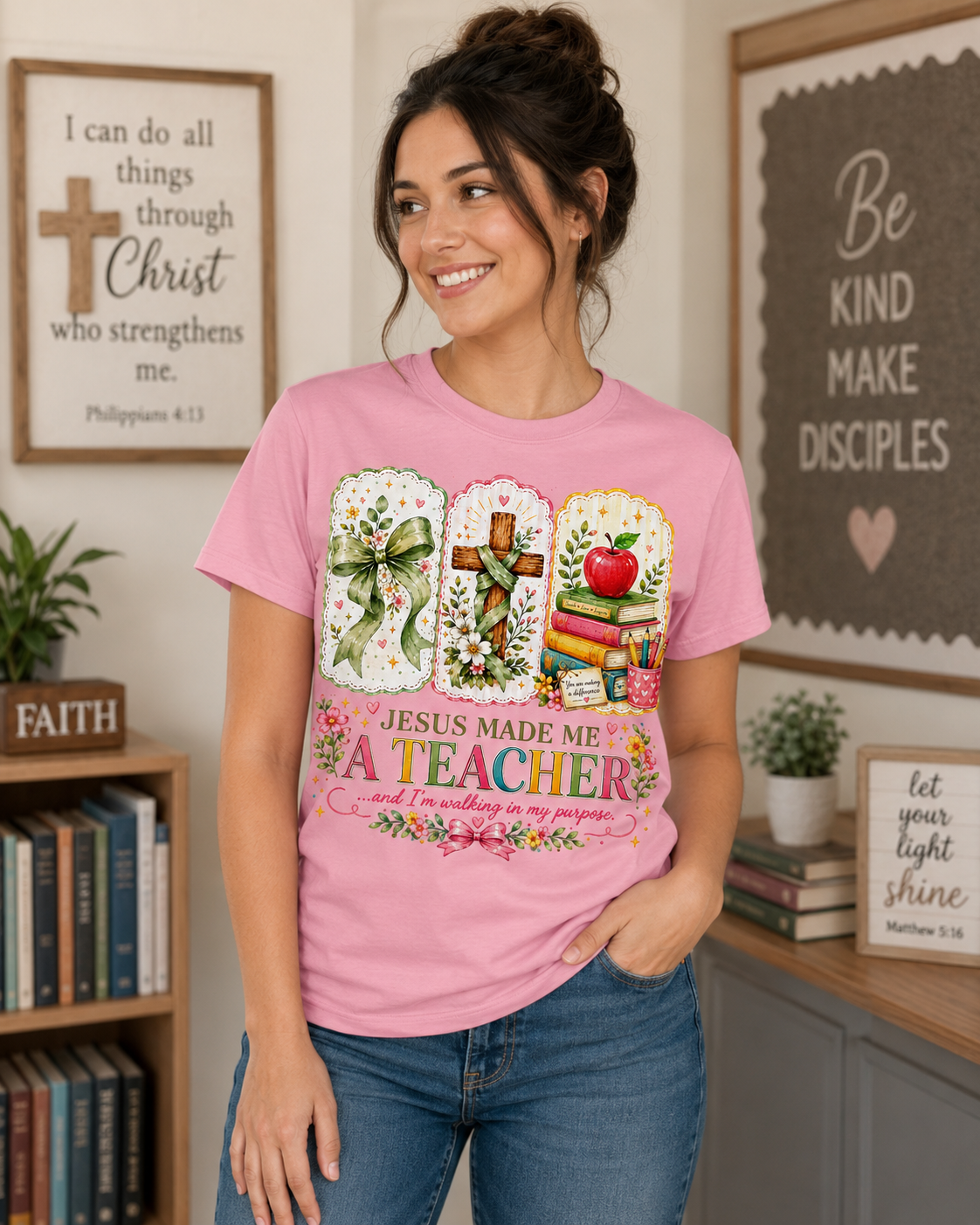 Jesus made me a teacher and i am walking in my purpose