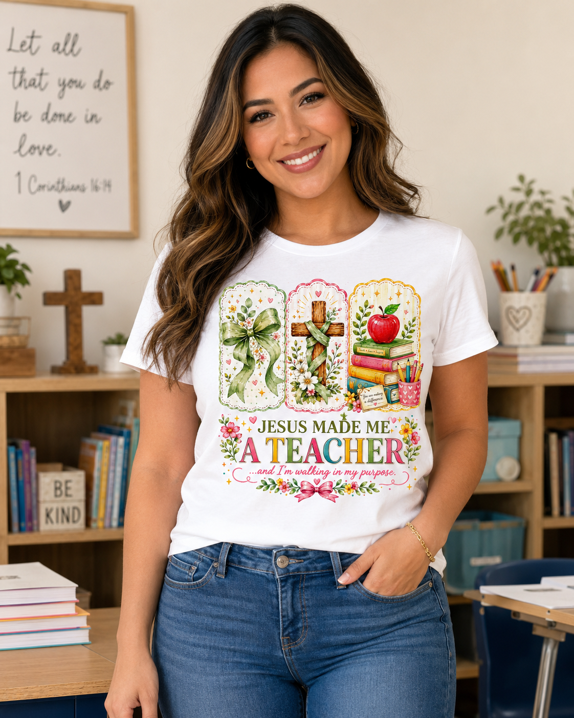 Jesus made me a teacher and i am walking in my purpose