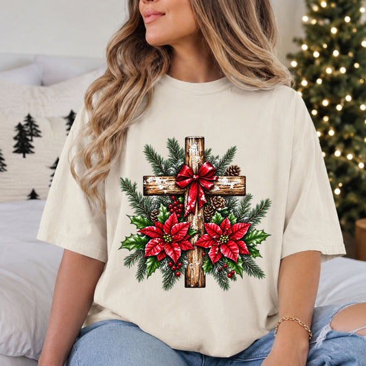 Christmas Wooden Cross