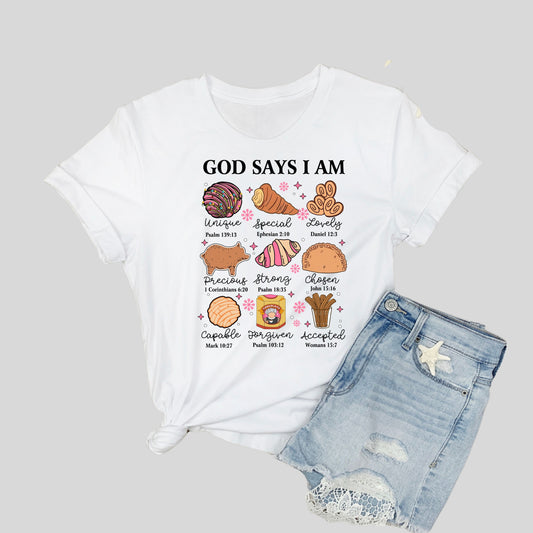 DTF 109 GOD SAYS I AM CONCHA