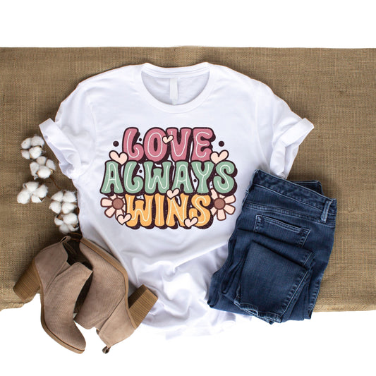 DTF 11 LOVE ALWAYS WINS (DTF TRANSFER ONLY)
