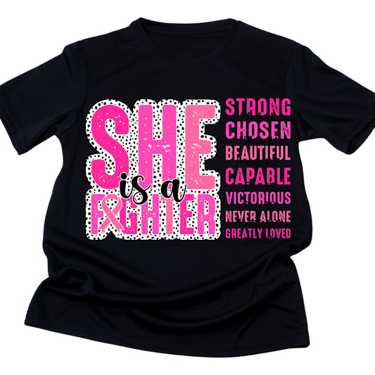 DTF 140 SHE IS A FIGHTER