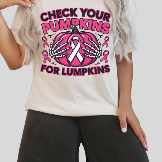 DTF 146 CHECK YOUR PUMPKINS FOR LUMPKINS