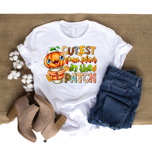 DTF 15 CUTEST PUMPKIN IN THE PATCH (DTF TRANSFER ONLY)