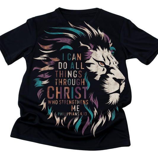I CAN DO ALL THINGS THROUGH CHRIST LION