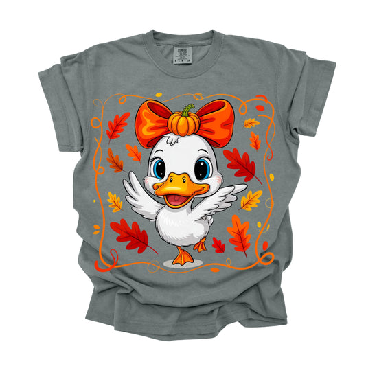 DTF 8 CUTE AUTUMN DUCKY (DTF TRANSFER ONLY)