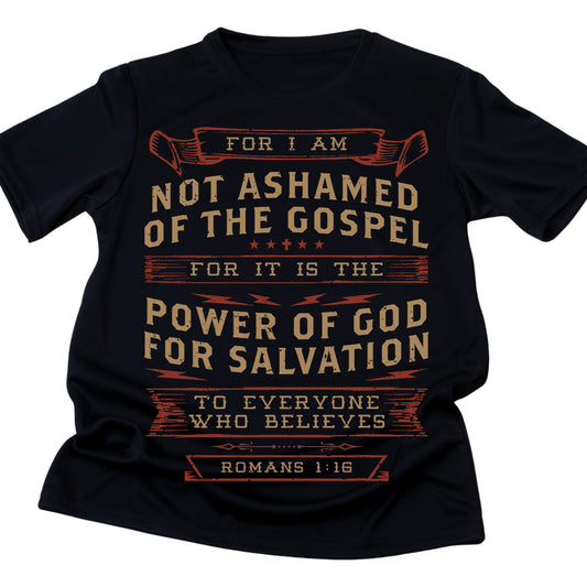 DTF 92 FOR I AM NOT ASHAMED OF THE GOSPEL