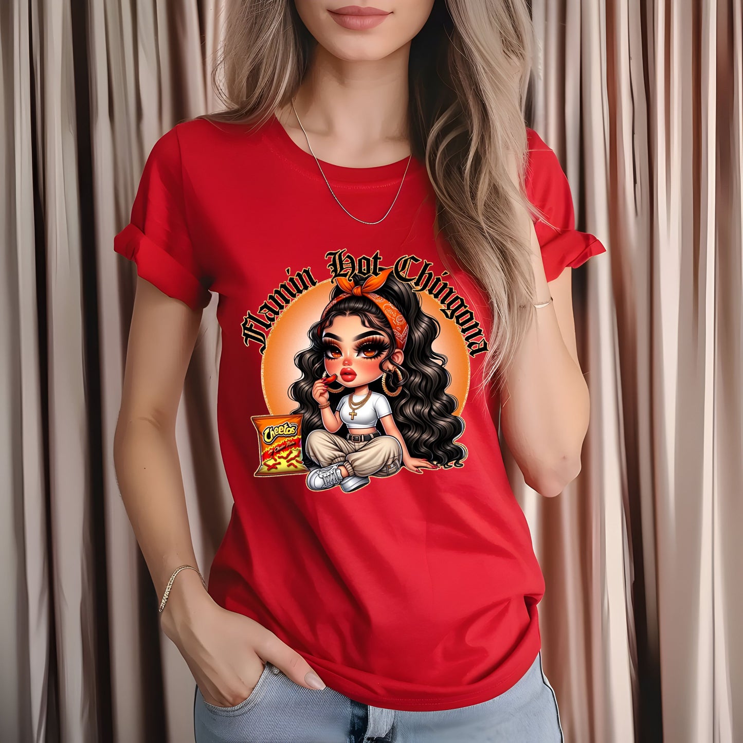 Flaming Hot    DTF Transfer ONLY