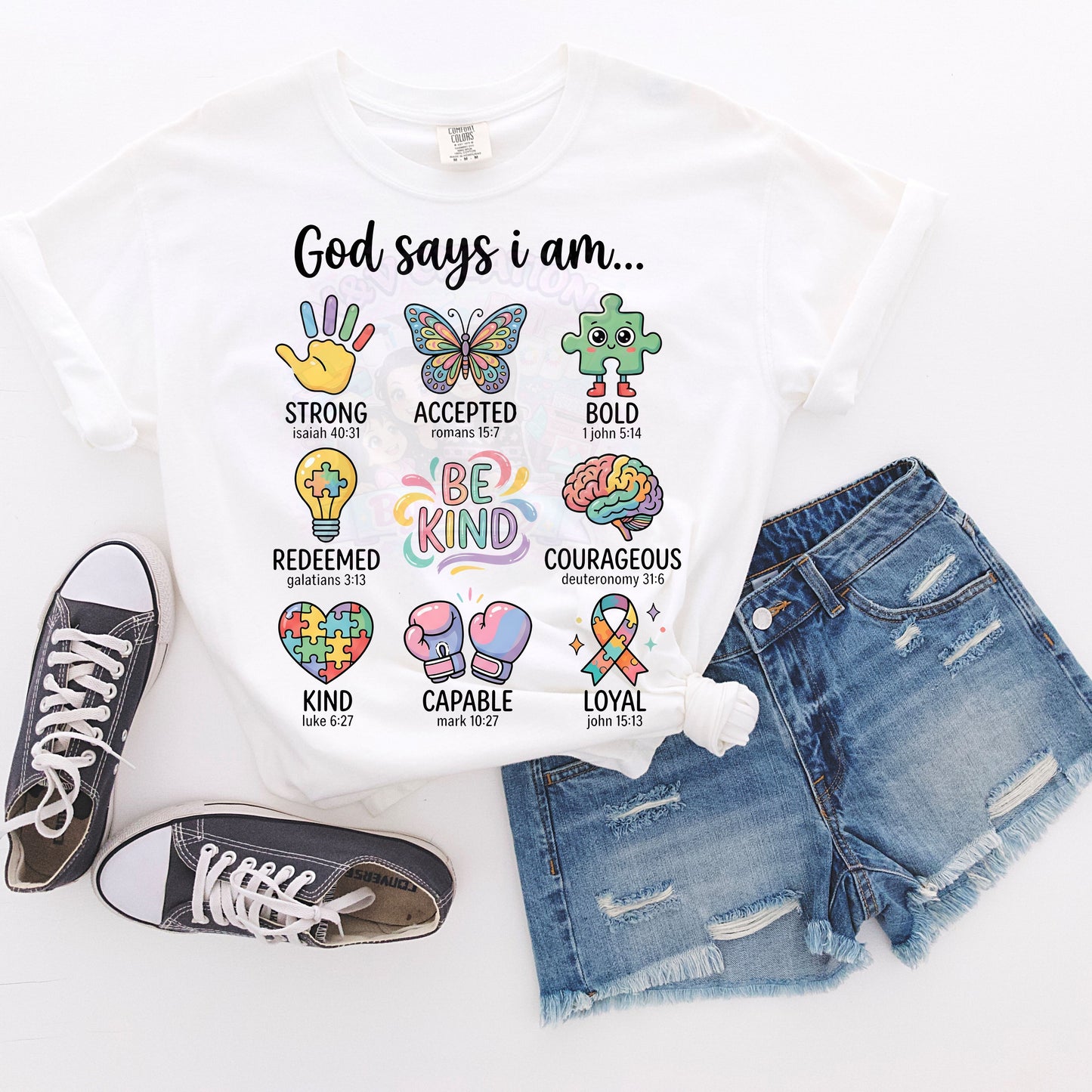 God-Says-I-Am-Autism DTF