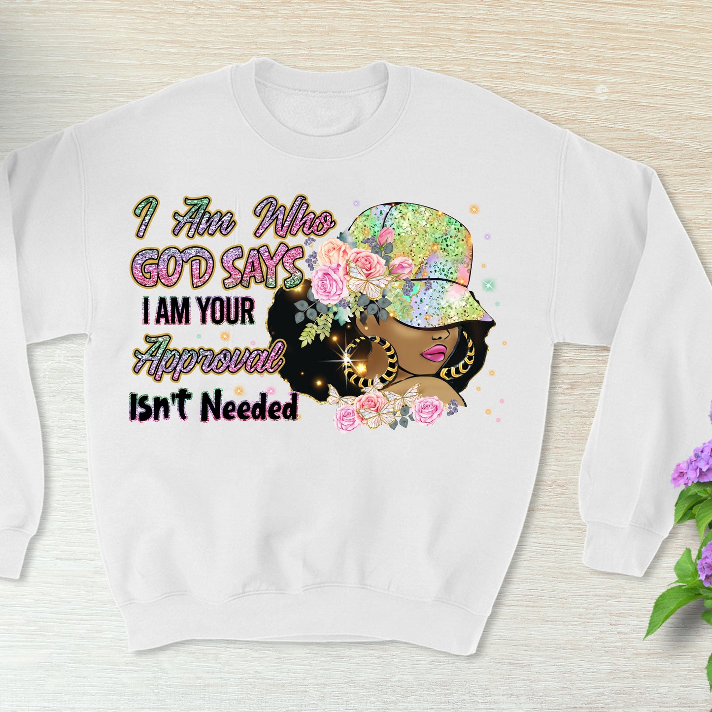 I am who GOD say's I am   DTF Transfer
