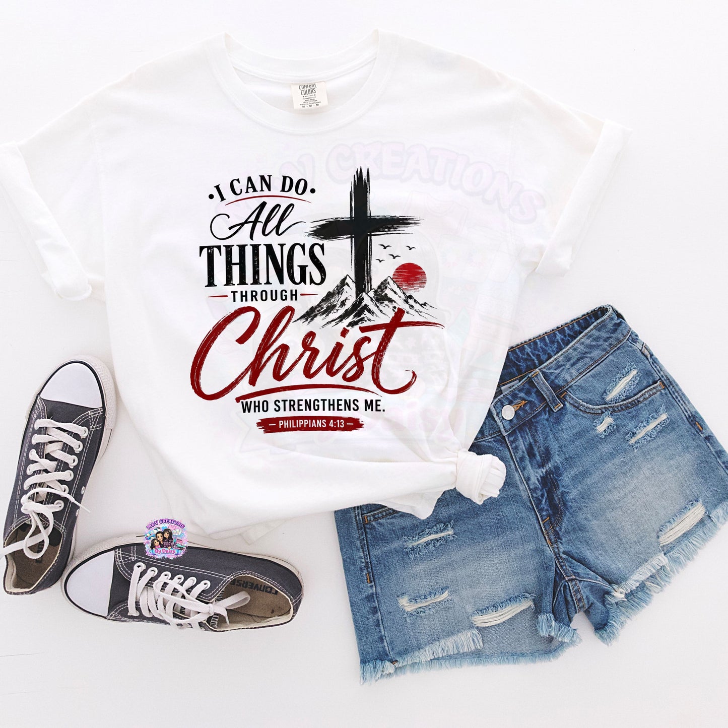 I can do all things through CHRIST    DTF Transfer ONLY