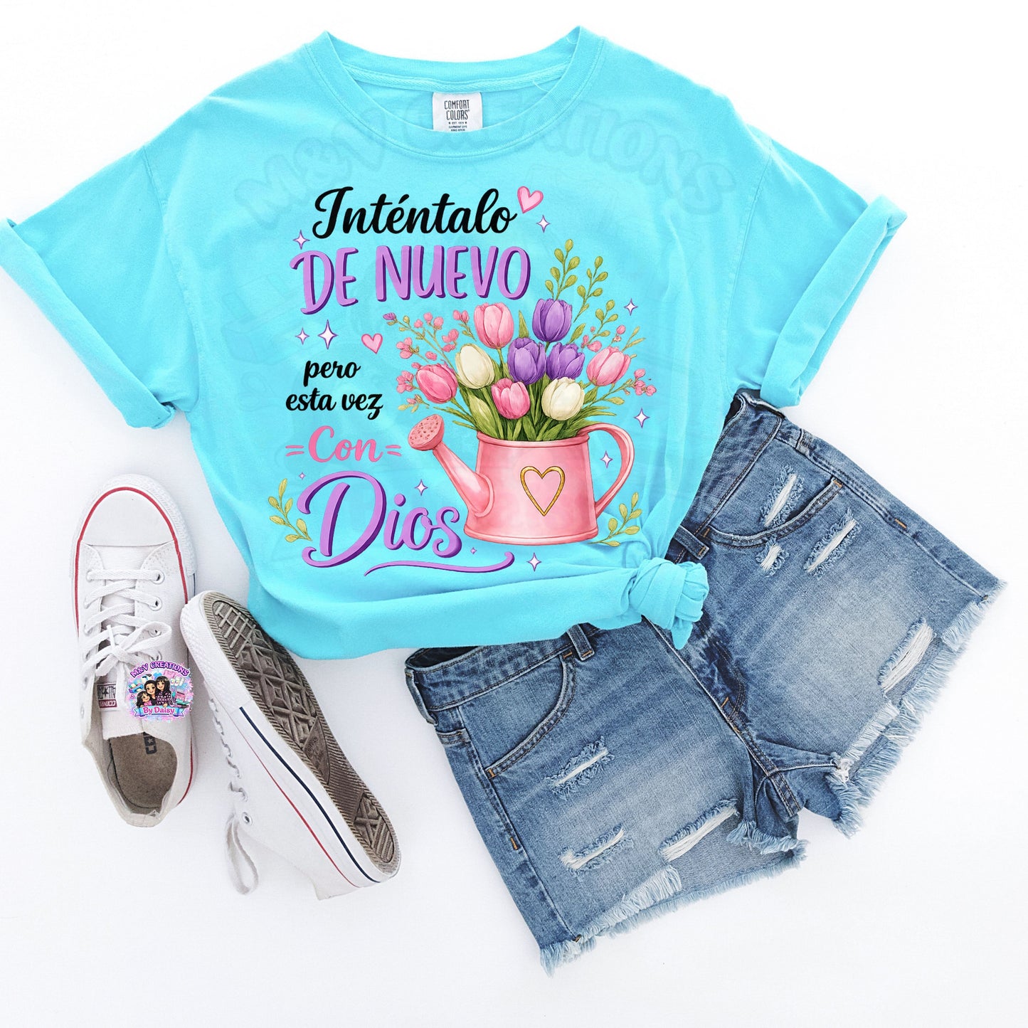 Inténtalo de Nuevo Pero Esta Vez con Dios T-Shirt