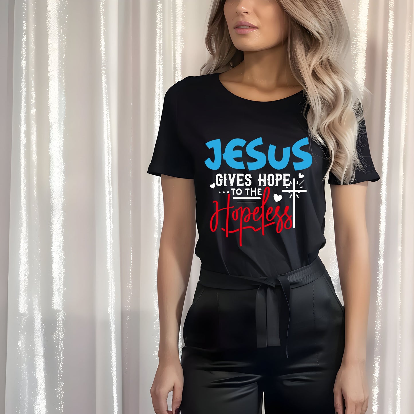 JESUS Gives Hope to the Hopeless T-shirt