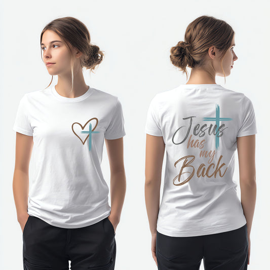 Jesus has my back with front