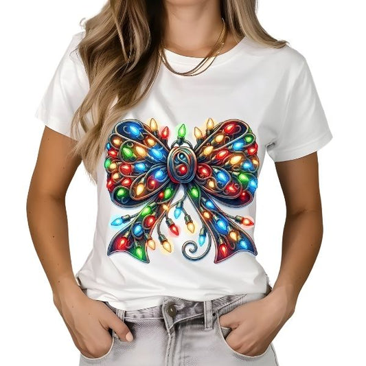 Lite up Bow DTF TRANSFER