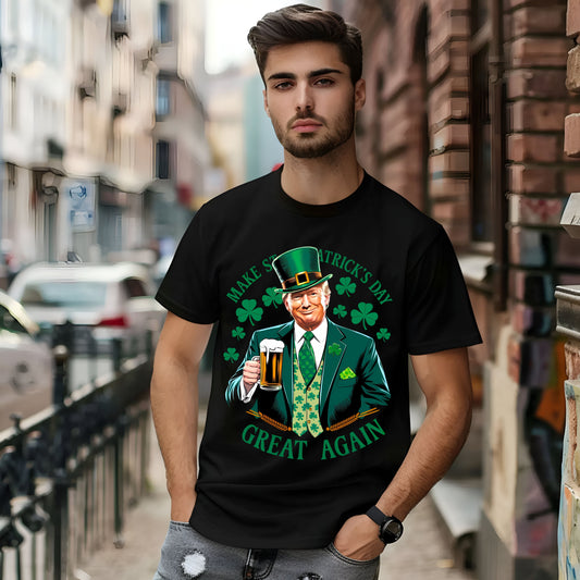 Make Lucky Great again Trump St Patrick's 1 and 2      DTF Transfer