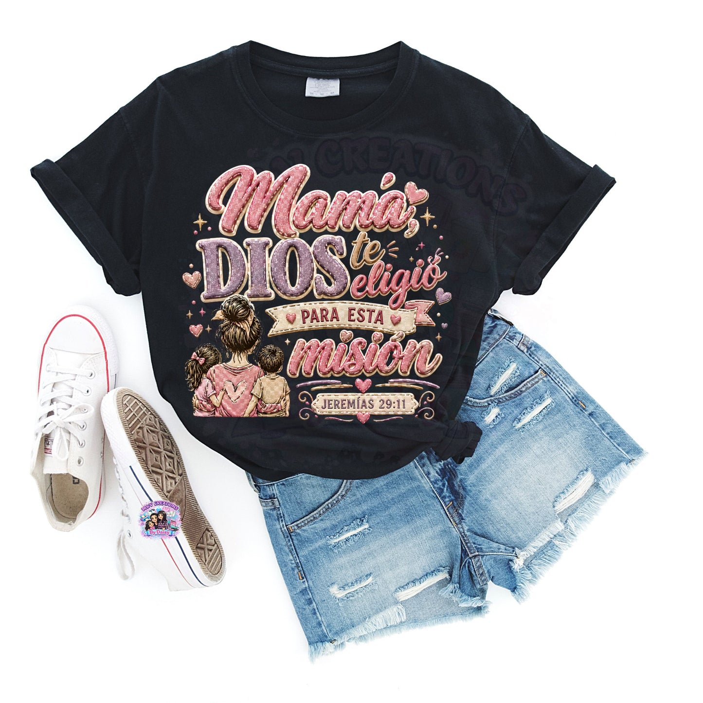 Mama Dios Te eligio   DTF Transfer ONLY