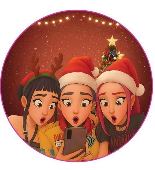 Ornament Decal #21 KPOP  Christmas