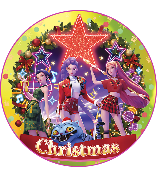 Ornament Decal #24 KPOP   Christmas