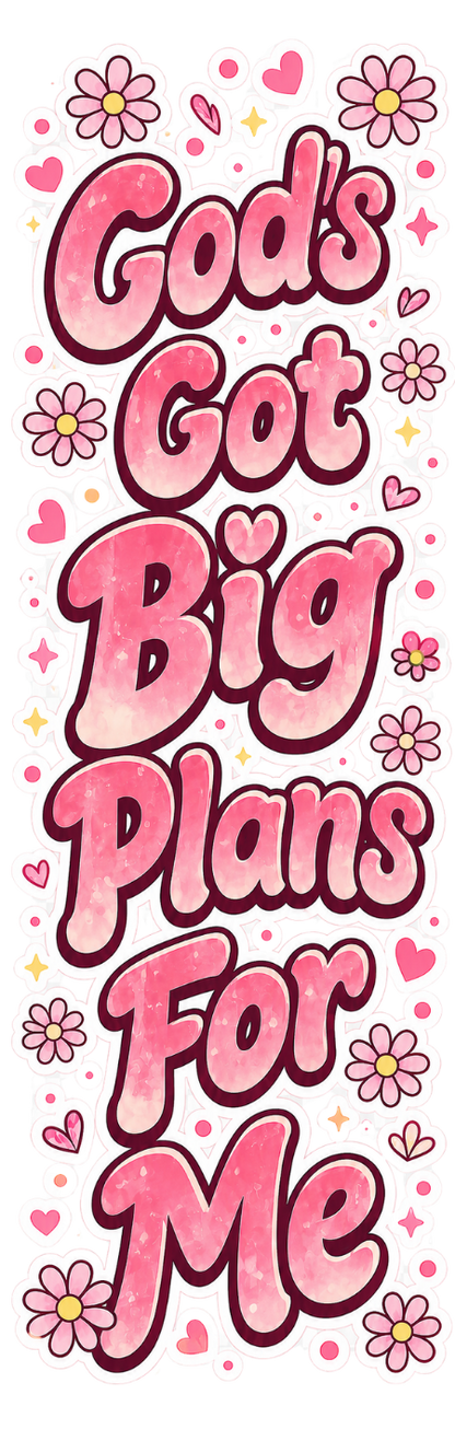 GOD GOT BIG PLANS FOR ME UV PEN WRAP