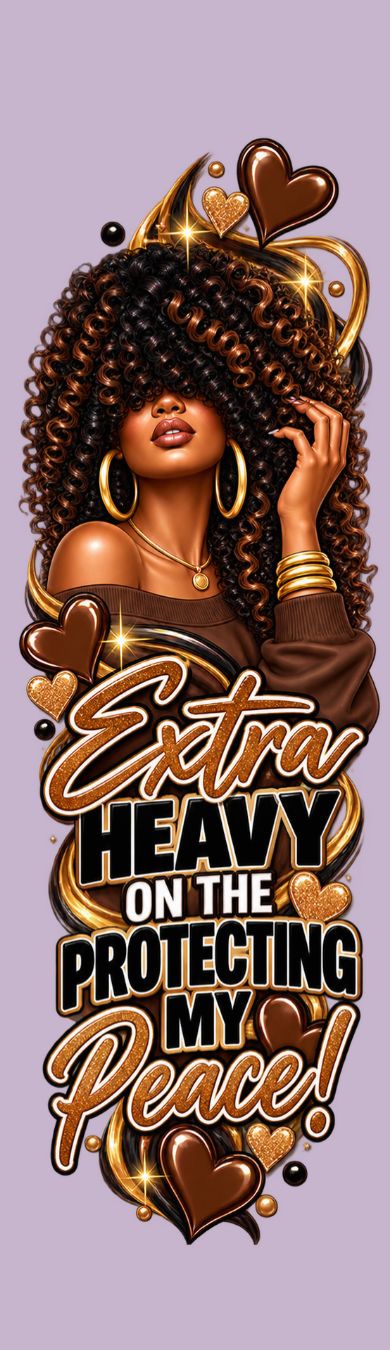 Extra Heavy on Protecting My Peace   Matching Gift Set