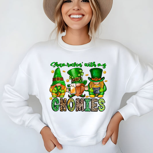 Shamrockin with my Gnomies  DTF Transfer