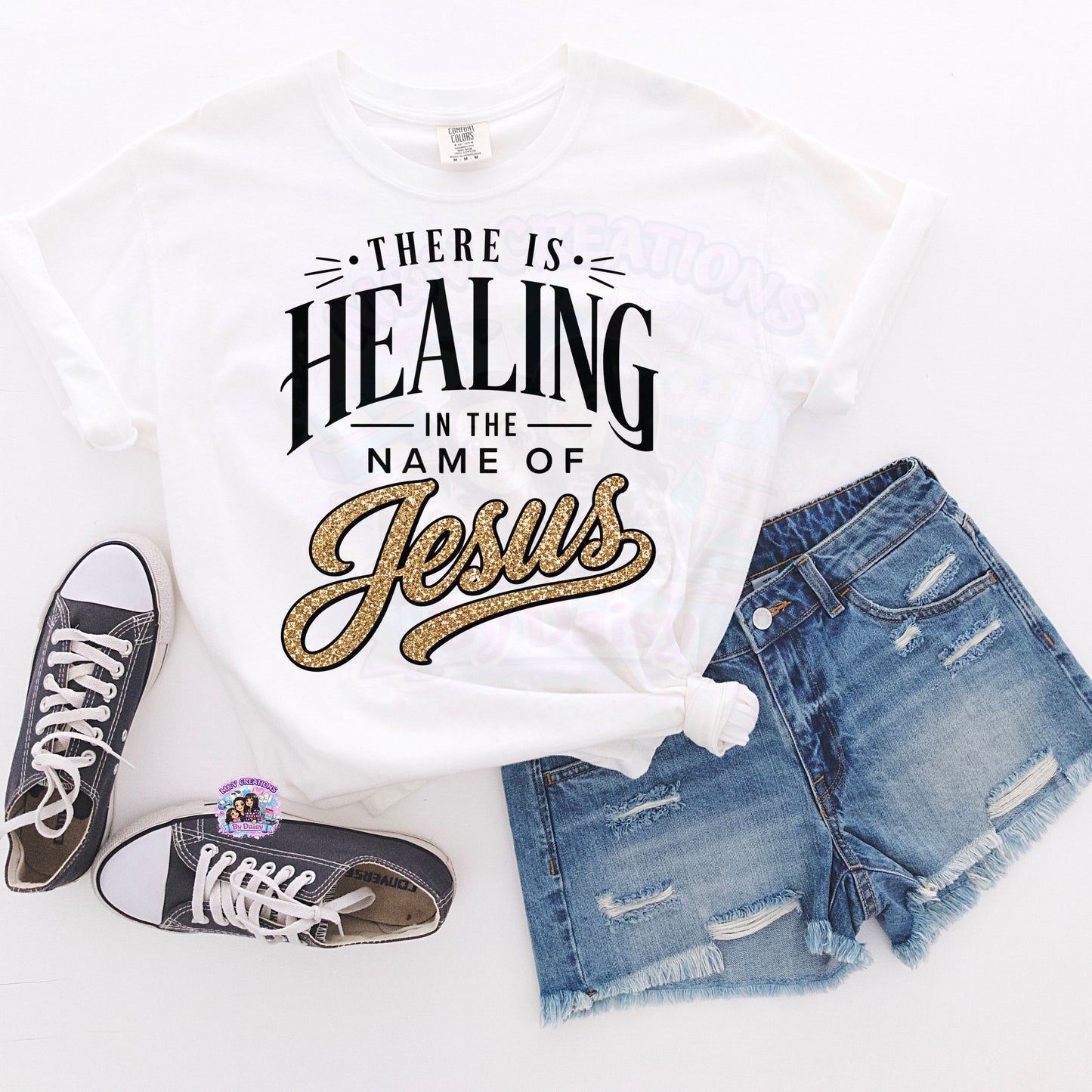 There is Healing in the name of Jesus   DTF Transfer ONLY