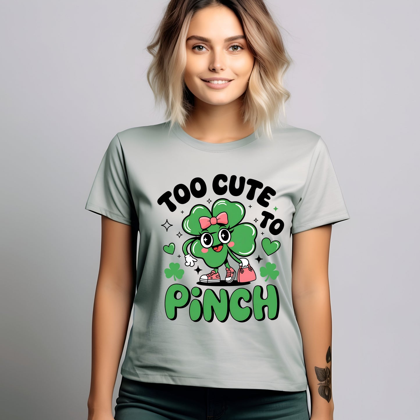 Too-Cute-to-Pinch   DTF Transfer