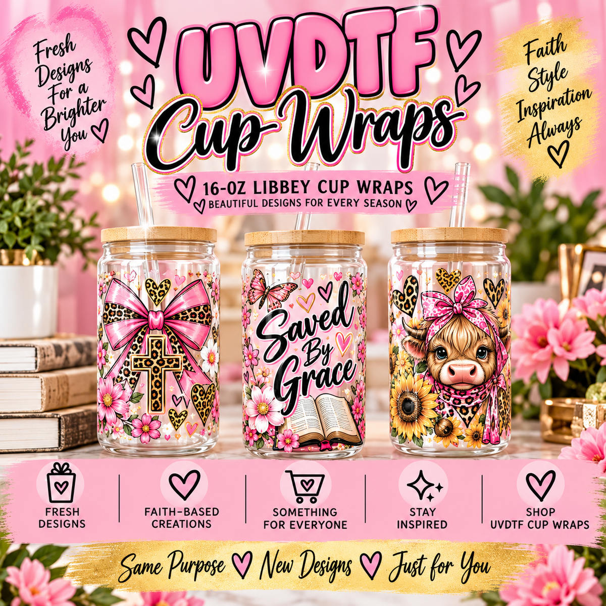 UV DTF Cup Wraps