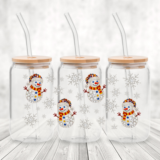 UV#128 Rhinestone Snow Man