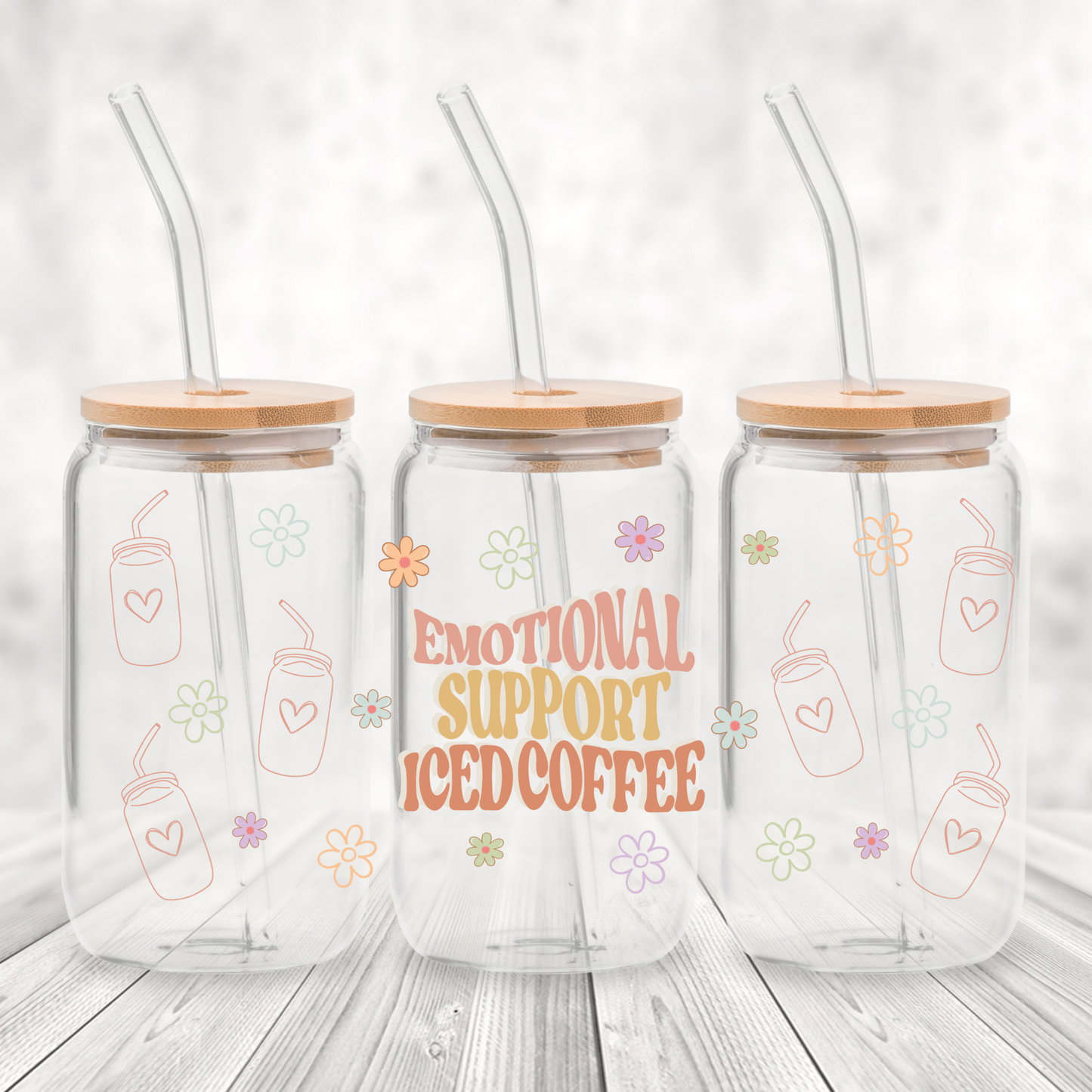 UV # 13 EMOTIONAL SUPPORT ICED COFFEE