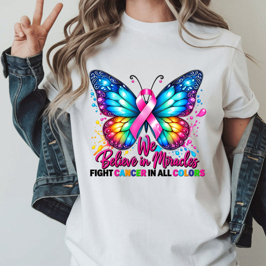 We believe in miracle shirt