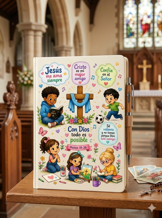 CON DIOS TODO ES POSSIBLE Journal Decal