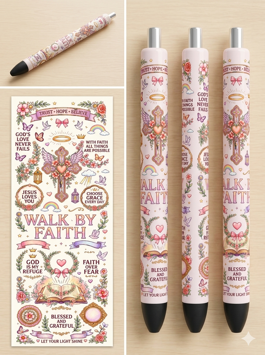 WALK BY FAITH UV PEN WRAP